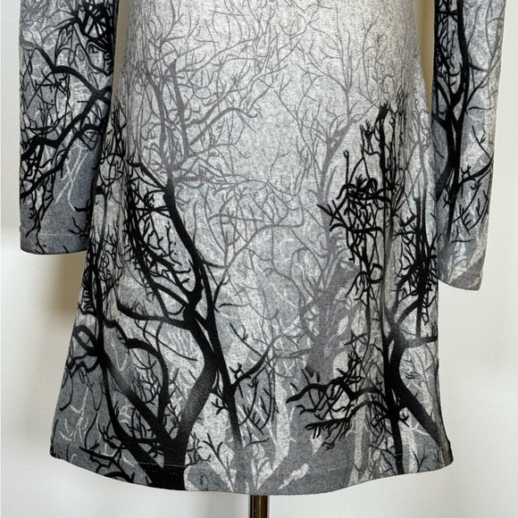 L.A. Soul Tree Branch Sweater Dress Tunic Soft Cotton Blend Women’s Size Medium - Picture 6 of 12